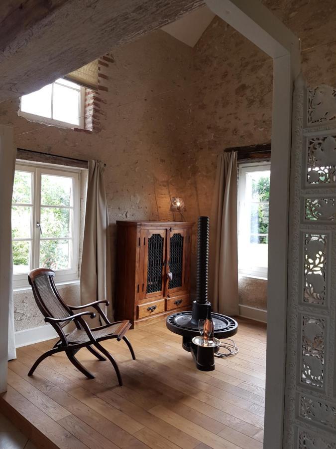 Les 7 Tilleuls - Gite Mesland Exterior foto